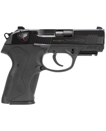 Beretta USA JXC9F20 Px4 Storm Compact 9mm Luger 10+1 3.27" Black Steel Barrel, Black Bruniton Serrated Steel Slide, Black Polymer Frame w/Picatinny Rail &amp; Interchangeable Backstrap Grip, Ambidextrous