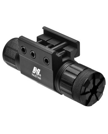 NcStar APRLSMG Compact Green Laser with Weaver Style MountBlack Anodized