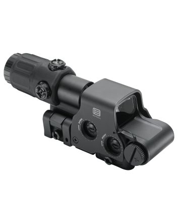 Eotech HHSII HHS II EXPS &amp; G33 Magnifier Matte Black 1x/3x 1.20" x 0.85" 1 MOA Red Dot/68 MOA Ring
