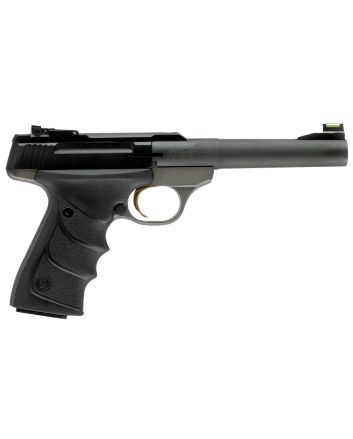 Browning 051448490 Buck Mark Practical *CA Compliant 22 LR 10+1 5.50" Taper Bull Barrel, Matte Black Serrated Steel Slide, Matte Gray Aluminum Frame &amp; Black Ultragrip RX Grips