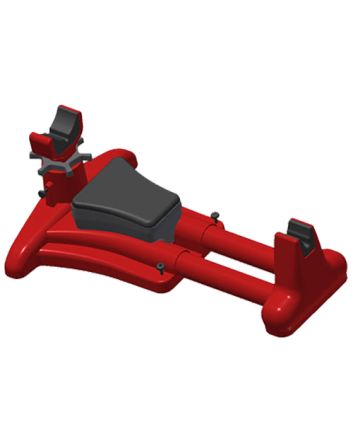 MTM Case-Gard KSR-30 K-Zone Shooting Rest Rifle/Handgun Red Plastic