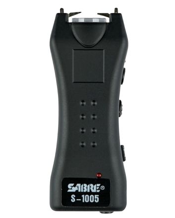 Sabre S1005BK Mini Stun GunBlack Includes Flashlight/Holster/Wrist Strap