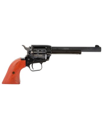 Heritage Mfg RR22999MB6 Rough Rider22 LR 22 WMR 9 Shot, 6.50" Black Steel Barrel, Black Zinc Alloy Frame, Black Cylinder, Cocobolo Grip, Hammer/Thumb Safety, Exposed Hammer