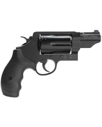 Smith &amp; Wesson 162410 Governor *MA Compliant 45 Colt (LC) Or 2.50" 410 Gauge, 2.75" Black Barrel, 6rdBlack PVD Cylinder, Black Scandium Alloy Z-Frame, Polymer Grip
