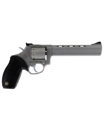 Taurus 2992069 Tracker 992 22 LR or 22 WMR 9rd 6.50" Vent Rib Barrel, Overall Matte Finish Stainless Steel &amp; Black Ribber Grip Includes Cylinder