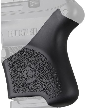Hogue 18100 HandAll Hybrid Grip Sleeve made of Rubber with Textured BlackFinish for Ruger LCP