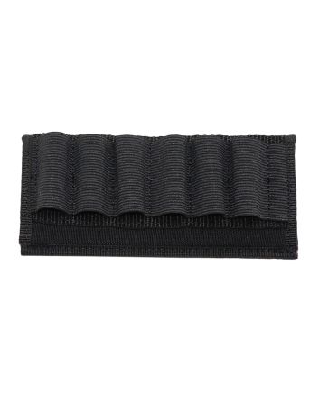 GrovTec US Inc GTAC87 Belt SlideNylon w/Elastic Loops 6rd Shotgun Belt Slide Mount 2.25"