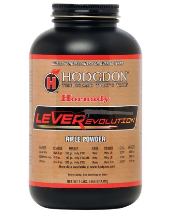 Hodgdon HLR1 LEVERevolution Rifle Powder 1LB