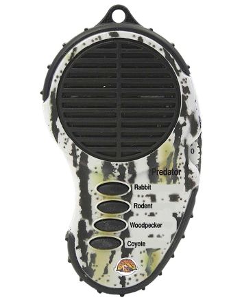 Cass Creek 334 Mini Electronic Predator Electronic Call Coyote/Rabbit/Rodent/Woodpecker Sounds Attracts Predators Brown Plastic