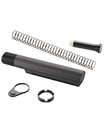 Advanced Technology A5102240 Military Buffer Tube AssemblyAR-15 Black Anodized Aluminum