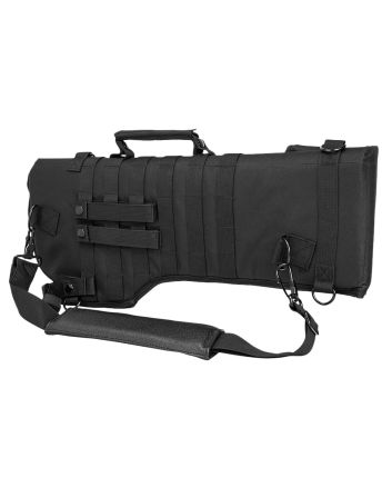 NcStar CVRSCB2919B VISM AR-15 Tactical Scabbard Adjustable Carry Handle Fits Most Rifle/Carbines Grommet Drainage