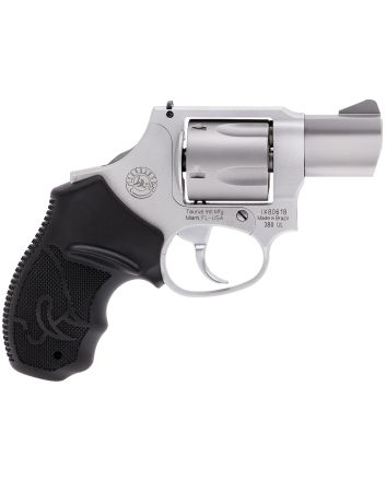 Taurus 2380129UL 380 Mini Revolver 380 ACP 5rd 1.75" Matte Stainless Cylinder &amp; Barrel Matte Mil Anodized Aluminum Frame Black Rubber Grip