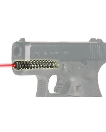 LaserMax LMS1161G4 Red Guide Rod Laser for Glock 26Gen 4 Black