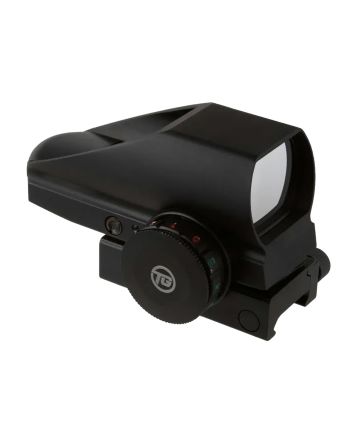 Truglo TG8380B Tru-Brite Dual Color 1x 34mm Multi-Reticle Dual Illuminated Red/Green 4 Pattern CR2032 Lithium Black
