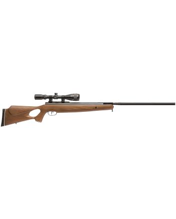 Benjamin BT1122WNP Trail XLNitrogen Piston 22 Pellet 1rd Black Hardwood Fixed Thumbhole Stock 3-9x40mm