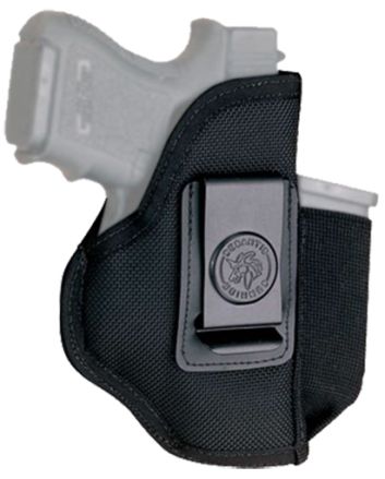 DeSantis Gunhide N87BJD6Z0 Pro StealthIWB Black Nylon Belt Clip Fits Colt Defender Ambidextrous