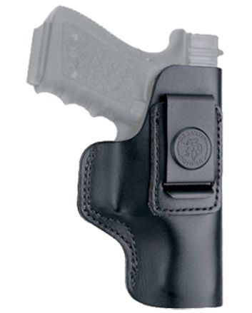 DeSantis Gunhide 031BAB6Z0 InsiderAIWB Black Leather Belt Clip Compatible w/Glock 19/Sig P228/Beretta APX Right Hand