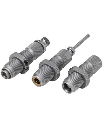 Hornady 546554 Custom Grade Series II 3 Die Set for 45 ACP 45 Win Mag 45 Auto Rim Includes Sizer Seater Expander