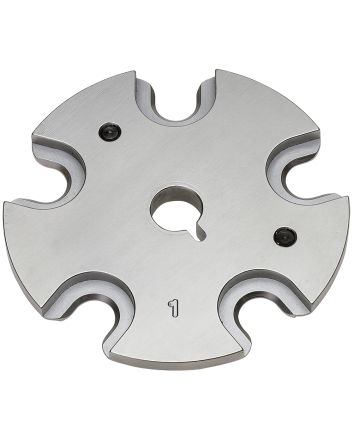 Hornady 392645 Lock-N-Load Shell Plate #45 Silver Multi Caliber Steel