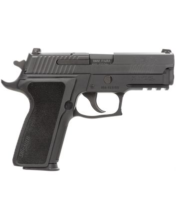 Sig Sauer 229R9ESECA P229 Compact Enhanced Elite *CA Compliant 9mm Luger 3.90" 10+1 Black Hardcoat Anodized Black 1-Piece Ergo Grip