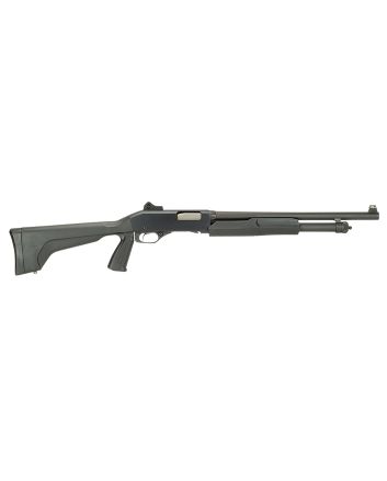 Stevens 19495 320 Security 12 Gauge 3" 5+1 18.50" Matte Blued Carbon Steel Barrel/Rec., Matte Black Fixed Pistol Grip Stock, Ghost Ring Sight Includes Fixed Cylinder Bore Choke