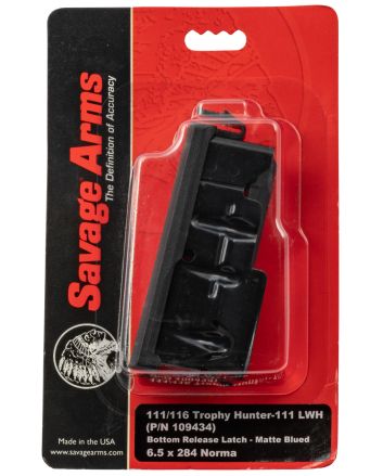 Savage 55234 OEM6.5x284 Norma Savage Axis, 10, 110, 11, 16 4rd Blued Detachable