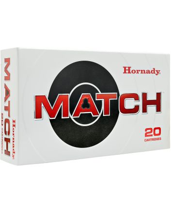 Hornady 8105 Match308Win 178gr Boat Tail Hollow Point 20 Per Box/10 Case
