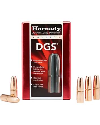 Hornady 3565 DGS9.3mm Cal .366 300 gr Dangerous Game Solid 50 Per Box/ 25 Case