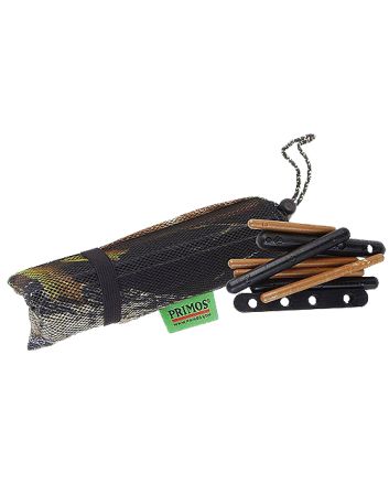 Primos 730 Rattling System Big Buck Bag Attracts Deer Black/Brown Wood