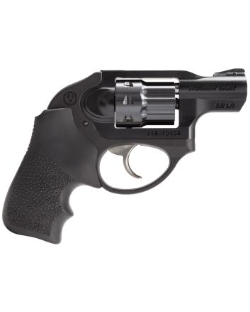 Ruger 5410 LCRSmall Frame 22 LR 8rd 1.87" Matte Black Aluminum Frame, Black PVD Cylinder, Hogue Tamer Monogrip Grip, Concealed Hammer
