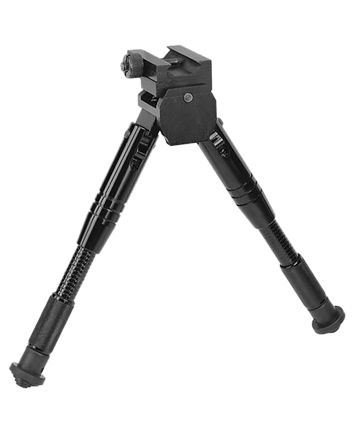 Caldwell 532255 AR Bipod Sitting 14.50"-30.50" Matte Black Aluminum