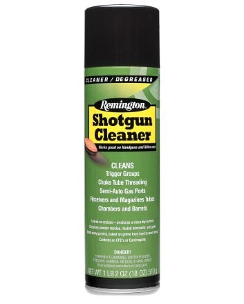 Remington Accessories 18472 Shotgun CleanerRemoves Carbon/Lead/Plastic Fouling/Powder 18 oz Aerosol