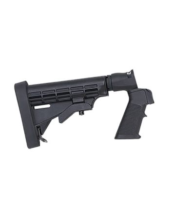 Mossberg 95219 Flex Stock6 Position Black Synthetic for Mossberg 500, 590 (Not for Flex-22)