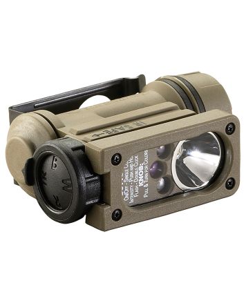 Streamlight 14514 Sidewinder Compact IICoyote 1.5/1.8/4.5/55 LumensWhite/Red/Blue/Infrared C4 LED