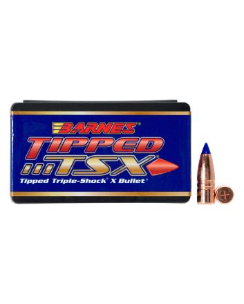 Barnes Bullets 30459 Tipped TSX35Cal 180gr Flat Base 50/Box