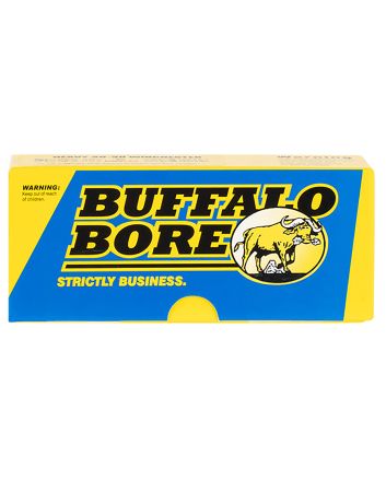 Buffalo Bore Ammunition 3F20 Standard Pressure Strictly Business 45Colt 200gr Jacket Hollow Point 20 Per Box/12 Case