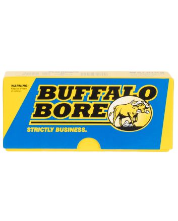 Buffalo Bore Ammunition 8E20 Lever Gun Strictly Business 45-70Gov 300gr Jacketed Hollow Point 20 Per Box/12 Case