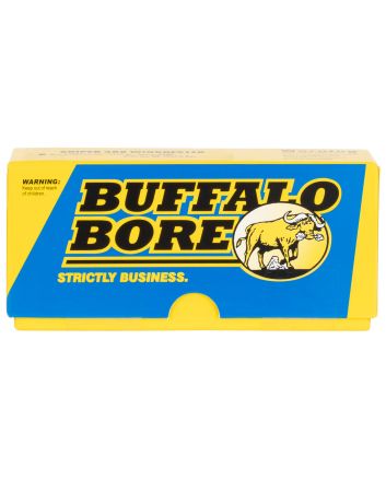 Buffalo Bore Ammunition S30817520 Sniper Strictly Business 308Win 175gr Hollow Point Boat Tail 20 Per Box/12 Case
