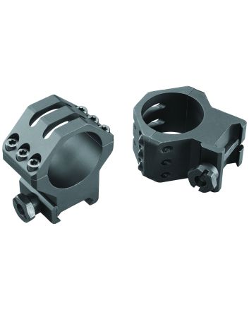 Weaver Mounts 99694 Six-Hole Picatinny RingsMatte Black 30mm High