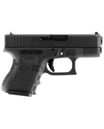Glock UI2750201 G27 Gen3 Sub-Compact Frame 40 S&amp;W 9+1, 3.43" Black Polygonal Rifled Barrel, Black Cerakote Serrated Steel Slide &amp; Polymer Frame, USA Made