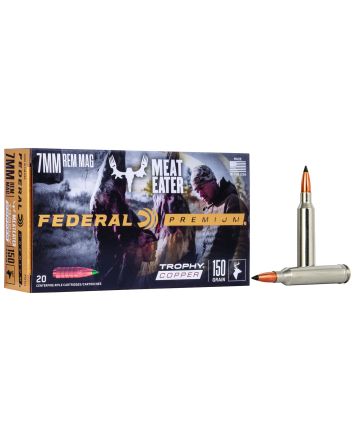 Federal P7RTC3 Premium7mmRemMag 150gr Trophy Copper 20 Per Box/10 Case
