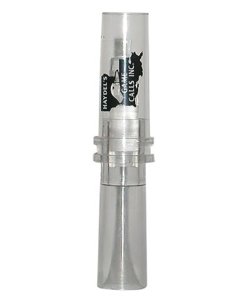 Haydel's Game Calls XLS83 Avian Extra Loud Open Call Specklebelly Sounds Attracts Geese Clear Polycarbonate