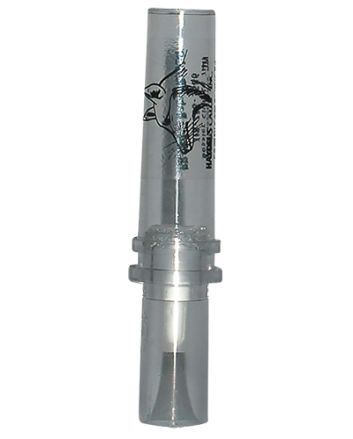 Haydel's Game Calls BR84 Coaxer CallOpen Call Baby Cottontail/Jackrabbit Sounds Attracts Predators Clear Acrylic