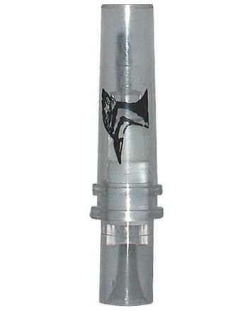 Haydel's Game Calls PW90 AvianOpen Call Woodpecker Sounds Attract Turkeys, Clear Plastic