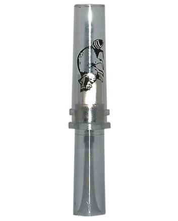 Haydel's Game Calls RS85 SquallerOpen Call Attracts Raccoon Clear Acrylic