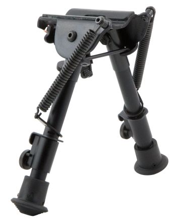 Harris Bipods BR1A2 Non-Swivel BR Bipod Black 6-9" Steel/Aluminum