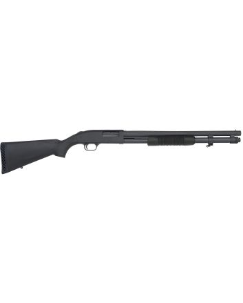 Mossberg 51660 590A1 Tactical 12 Gauge 8+1 3" 20" Heavy-Walled Barrel, Parkerized Finish, Drilled &amp; Tapped Receiver, Mil-Spec Construction w/Metal Trigger Guard &amp; Safety, Synthetic Stock