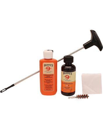 Hoppe's PCO40B Pistol Cleaning Kit 10mm Auto/40 Cal Pistol Nylon Bristles Clamshell Pkg