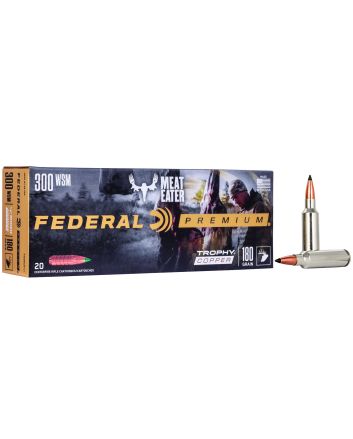 Federal P300WSMTC1 Premium300WSM 180gr Trophy Copper 20 Per Box/10 Case