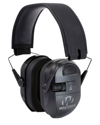Walker's GWPXPMB Ultimate Power Muff 26 dB Over the Head Black Polymer
